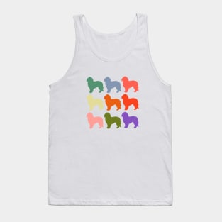 Maltese dogs in Rainbow Colors Tank Top